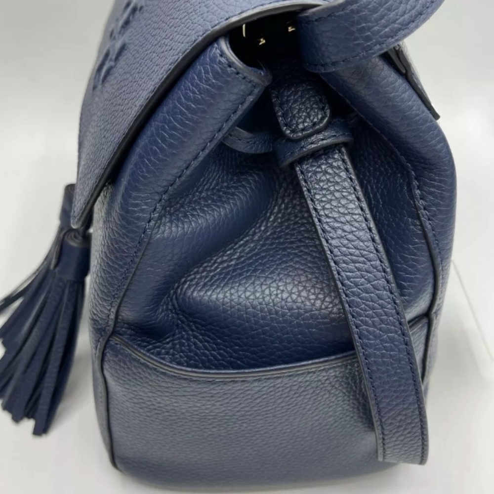 Tory Burch Thea backpack Navy Mini Size Tassel - Picture 6 of 6